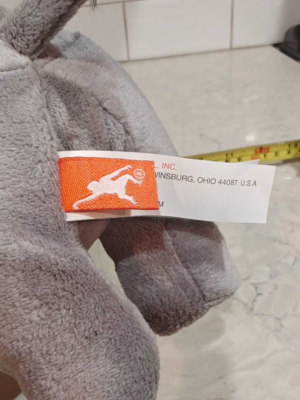 Wild Republic Elephant Trunk SOUND Stuffed Animal Realistic 8